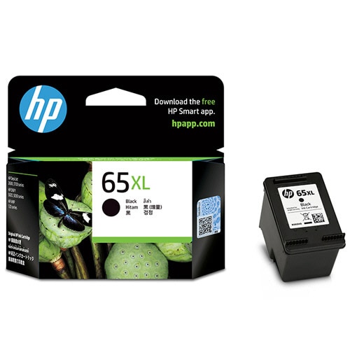 HP HP65XL インクカートリッジ 黒 増量 N9K04AA 1個（ご注文単位1個）【直送品】