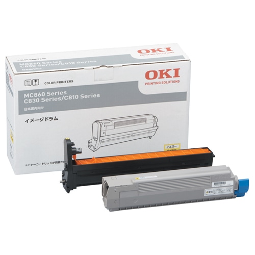 OKI イメージドラム イエロー トナーカートリッジ付属 ID-C3KY 1個（ご注文単位1個）【直送品】
