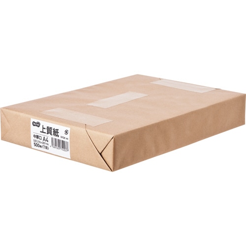 TANOSEE 上質紙 A4 中厚口 500枚/冊（ご注文単位1冊）【直送品】
