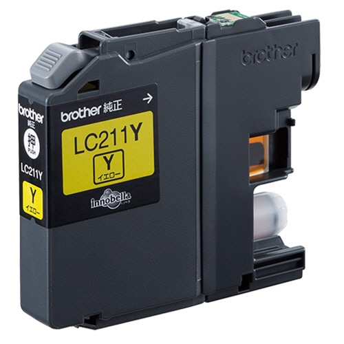 ブラザー インクカートリッジ イエロー LC211Y 1個(ご注文単位1個)【直送品】