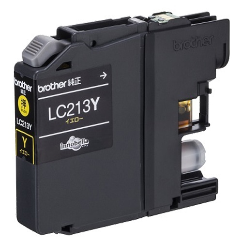ブラザー インクカートリッジ イエロー LC213Y 1個(ご注文単位1個)【直送品】