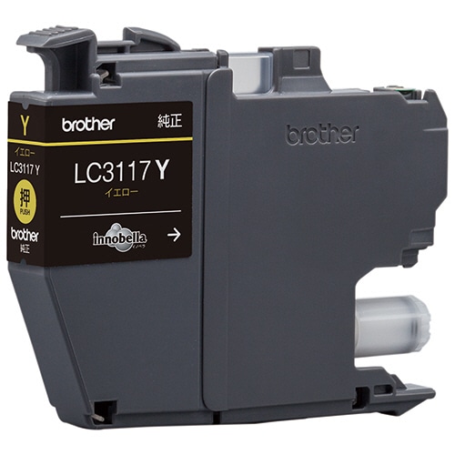 ブラザー インクカートリッジ イエロー LC3117Y 1個(ご注文単位1個)【直送品】
