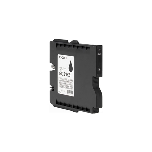 リコー GXカートリッジ GC31KS ブラック Sサイズ 515739 1個(ご注文単位1個)【直送品】