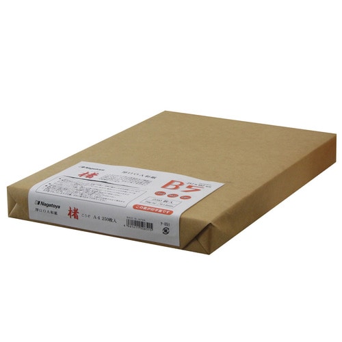 長門屋商店 マルチOA和紙 B5 楮入奉書 白 ナ-851 250枚/冊(ご注文単位1冊)【直送品】