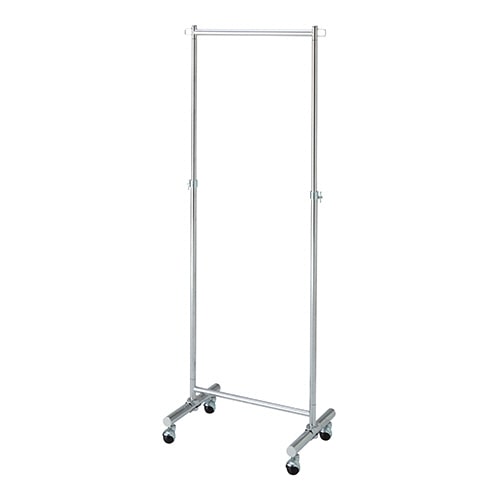 TANOSEE コートハンガー 幅600mm シルバー 1台(ご注文単位1台)【直送品】