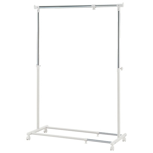YAMAZEN 伸縮ハンガー シングル YBH-SSR(OW) 1台(ご注文単位1台)【直送品】