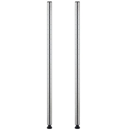 エレクター ベーシックシリーズ ポール 高さ730mm ステンレス B29PS2 2本/セット(ご注文単位1セット)【直送品】