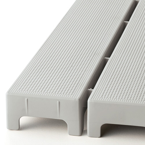 テラモト エコブロックスノコ 297×444mm 灰 MR-986-642-5 8枚/箱(ご注文単位1箱)【直送品】