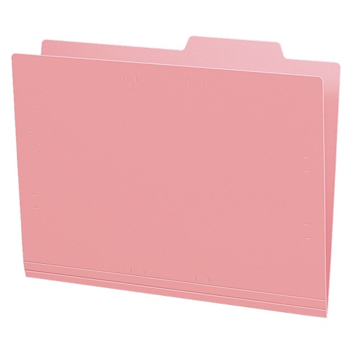 コクヨ 個別フォルダー(カラー・PP製) A4 ピンク A4-IFH-P 5冊/袋(ご注文単位1袋)【直送品】