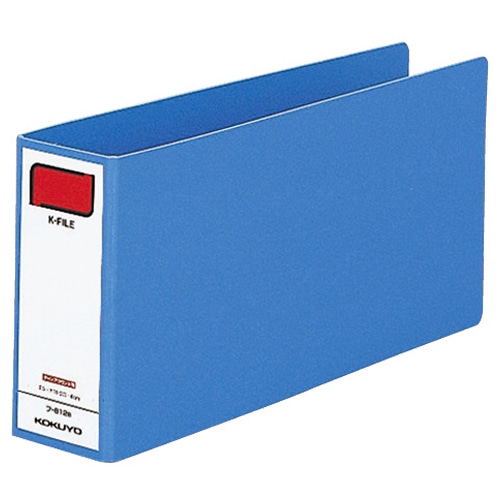 コクヨ 統一伝票用Kファイル(ターンアラウンド用) T5×Y11 400枚収容 40mmとじ 背幅52mm 青 フ-812B 1冊（ご注文単位1冊）【直送品】