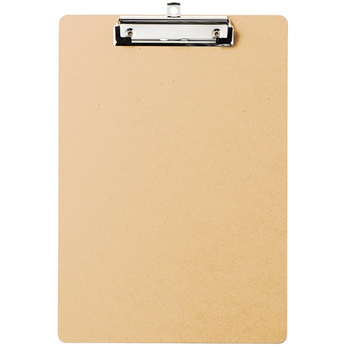 デリ MDFクリップボード コーティングタイプ A4タテ MDF-A4TC 1枚(ご注文単位1枚)【直送品】
