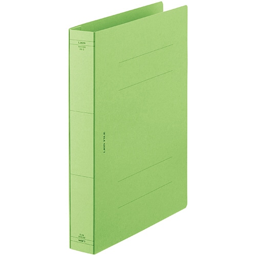 ライオン事務器 フラットファイル(AXタイプ) 特厚とじ A4タテ 400枚収容 背幅43mm 緑 AX-519S-10P 10冊/袋(ご注文単位1袋)【直送品】