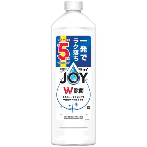 P&G ジョイ W除菌 コンパクト つめかえ用 特大 670ml 1本（ご注文単位1本）【直送品】