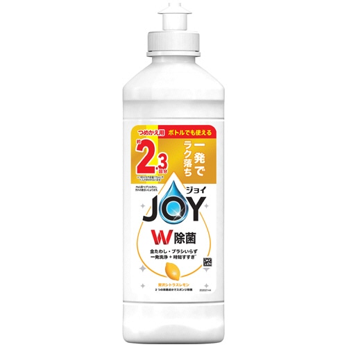 P&G ジョイ W除菌 コンパクト 贅沢シトラスレモン つめかえ用 300ml 1本（ご注文単位1本）【直送品】