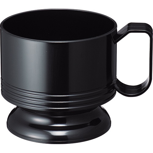 TANOSEE インサートカップホルダー 黒 25個/箱（ご注文単位1箱）【直送品】
