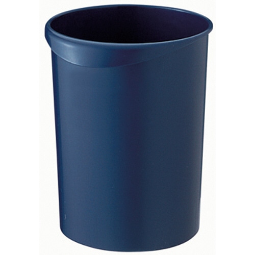 TANOSEE くず入れ 丸型 12L ダークブルー 1個（ご注文単位1個）【直送品】