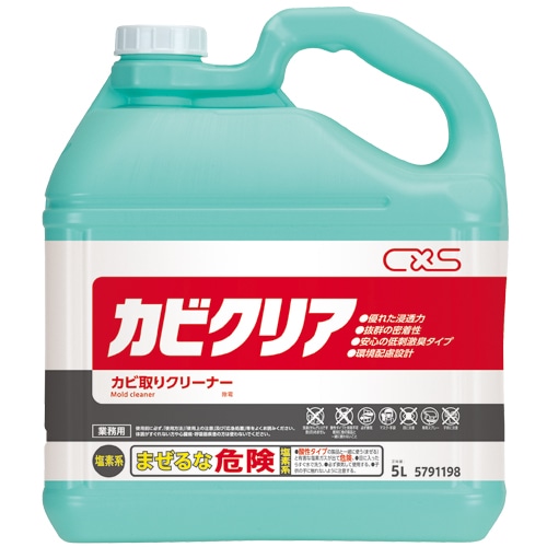 シーバイエス カビクリア 業務用 5L 1本(ご注文単位1本)【直送品】