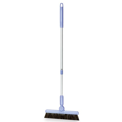 テラモト BM-2ホーキ26 伸縮柄 アクアブルー CL-465-220-5 1本(ご注文単位1本)【直送品】