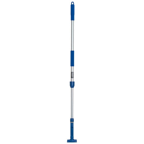 テラモト FXハンドル アルミ伸縮柄 ブルー CL-374-100-3 1本（ご注文単位1本）【直送品】