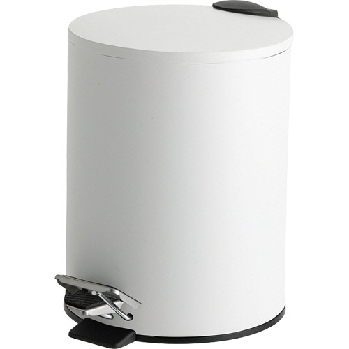 テラモト ペダルボックス(静音タイプ) ホワイト 5L DS-238-705-8 1台(ご注文単位1台)【直送品】
