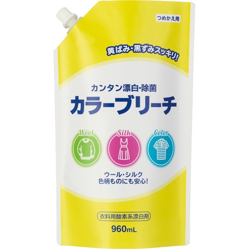 ミツエイ 衣料用カラーブリーチ つめかえ用 960ml 1個（ご注文単位1個）【直送品】