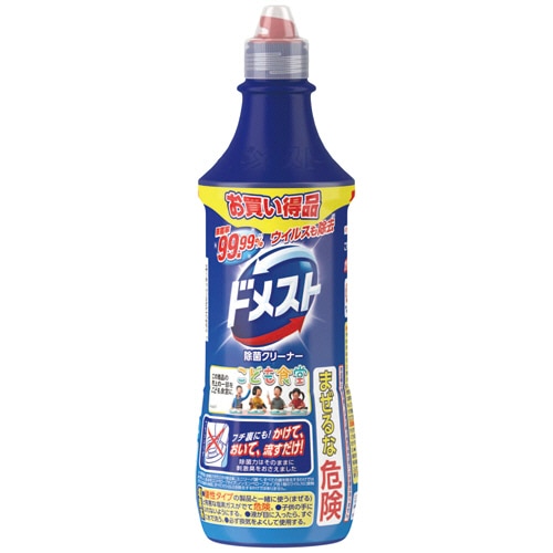 ユニリーバ 除菌クリーナー ドメスト 500ml 1本（ご注文単位1本）【直送品】
