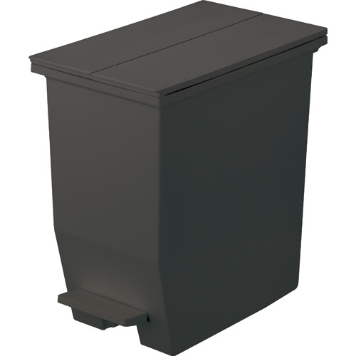 リス 棚下で使えるペダルダストボックス 20L ダークグレー GPRB046 1台(ご注文単位1台)【直送品】