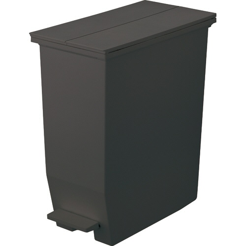 リス 棚下で使えるペダルダストボックス 35L ダークグレー GPRB048 1台(ご注文単位1台)【直送品】