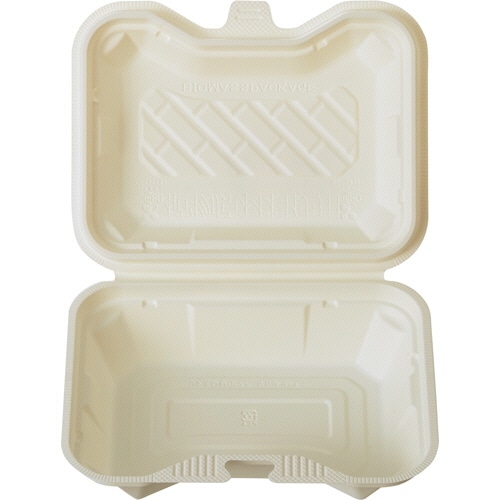リスパック ニュートデリカ シェルBOX 40 アイボリー 25枚/袋(ご注文単位1袋)【直送品】
