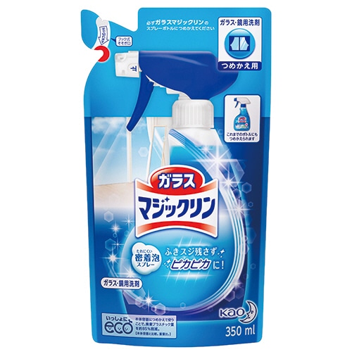 花王 ガラスマジックリン つめかえ用 350ml 1個（ご注文単位1個）【直送品】