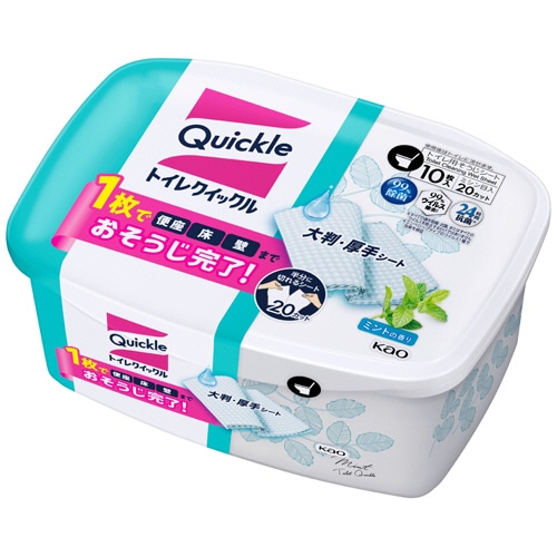 花王 トイレクイックル 本体 10枚/個（ご注文単位1個）【直送品】