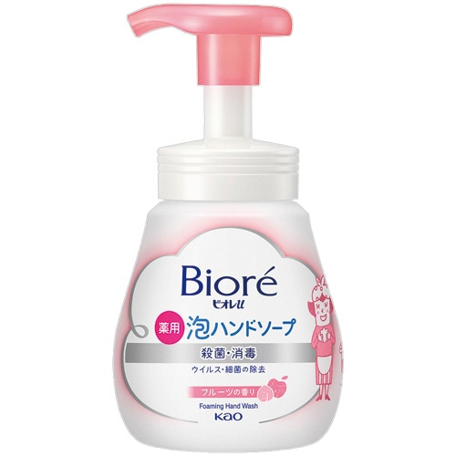 花王 ビオレu 薬用泡ハンドソープ フルーツの香り 本体 240ml 1本(ご注文単位1本)【直送品】