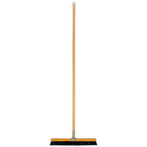 山崎産業 自由箒A 木柄 46cm C2-045U-MB 1本（ご注文単位1本）【直送品】