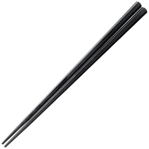 大黒工業 リユース箸 八角 黒 10膳/袋(ご注文単位1袋)【直送品】