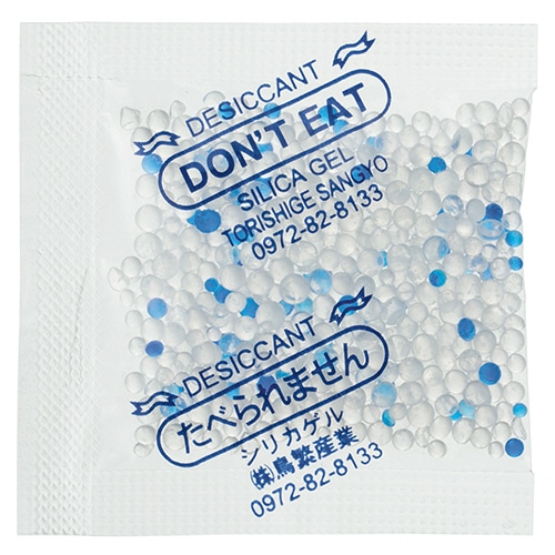 鳥繁産業 シリカゲル 3g SP-3G 100個/袋(ご注文単位1袋)【直送品】