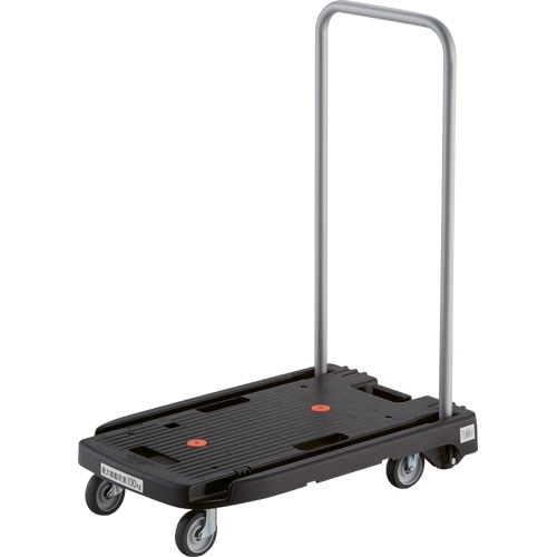 TRUSCO こまわりくん 100kg均等荷重 ブラック MP-6039N2-BK-OTS 1台(ご注文単位1台)【直送品】