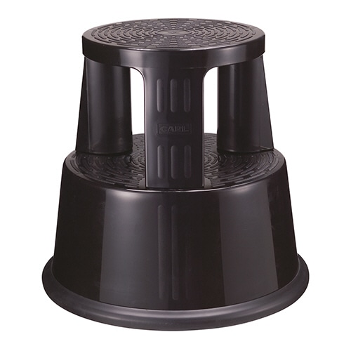 カール事務器 踏み台 ブラック GS-1-K 1台（ご注文単位1台）【直送品】