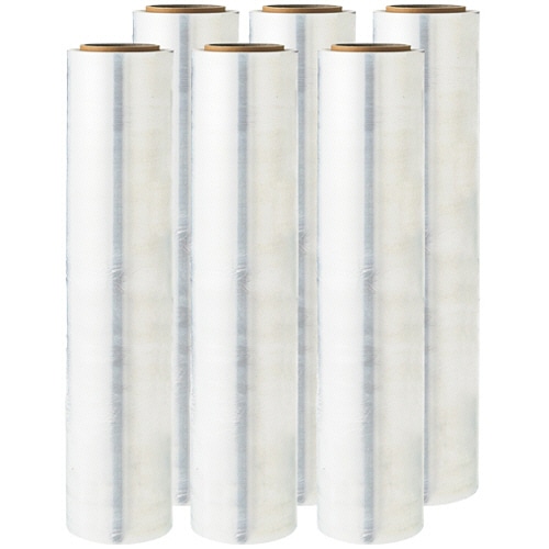 クラフトマン ストレッチフィルム 20μ 500mm×300m CF-SF5 6巻/箱（ご注文単位1箱）【直送品】