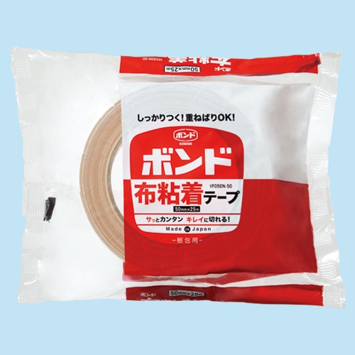 コニシ 布粘着テープ VF050N-50 50mm×25m #05000 30巻/セット（ご注文単位1セット）【直送品】