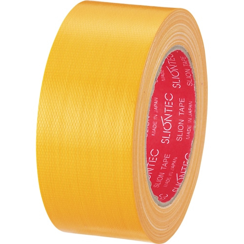 スリオンテック カラー布テープ 50mm×25m 黄 343702KL 1巻（ご注文単位1巻）【直送品】