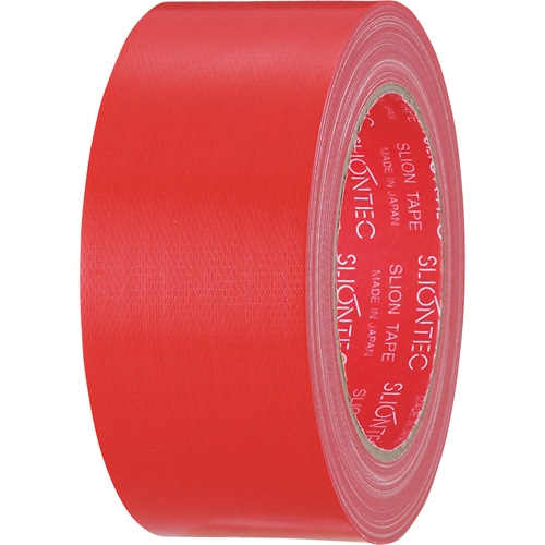 スリオンテック カラー布テープ 50mm×25m 赤 343702RD 30巻/セット（ご注文単位1セット）【直送品】