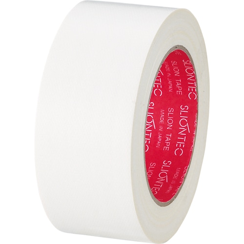 スリオンテック カラー布テープ 50mm×25m 白 343702WH 1巻（ご注文単位1巻）【直送品】