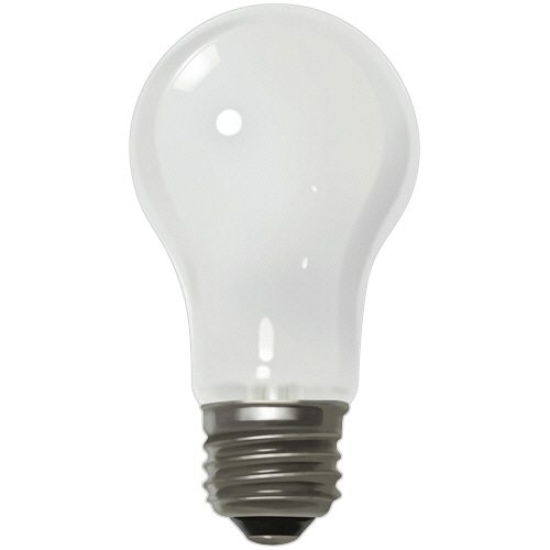 ELPA 長寿命シリカ電球 60形 57W E26 ホワイト LW100V57W-W 1個（ご注文単位1個）【直送品】