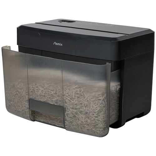 アスカ マイクロカットシュレッダー A4 ブラック S11MBK 1台（ご注文単位1台）【直送品】