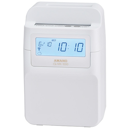 アマノ 時間集計タイムレコーダー MX-1000 1台（ご注文単位1台）【直送品】