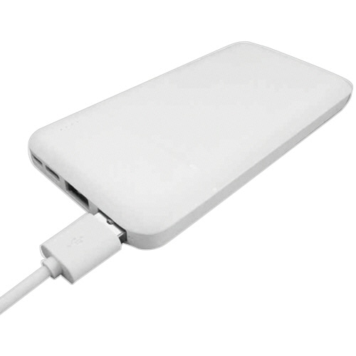 トップランド モバイルバッテリー A+Cポート付き 10000mAh CHLI10-WT 1個(ご注文単位1個)【直送品】