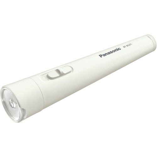 パナソニック LED懐中電灯 乾電池エボルタNEO単3形3本付 BF-BG01N-W 1個（ご注文単位1個）【直送品】