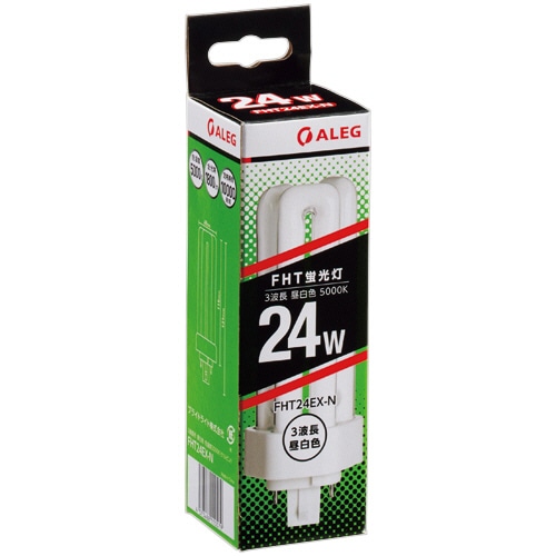 ブライトライト ALEG FHT蛍光灯 24W 昼白色 FHT24EX-N 1個(ご注文単位1個)【直送品】