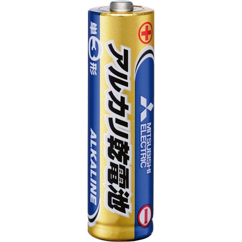 三菱電機 アルカリ乾電池 単3形 LR6N/4S 40本/箱（ご注文単位1箱）【直送品】