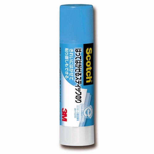 3M スコッチ はってはがせるスティックのり 14g GR-B 1本（ご注文単位1本）【直送品】